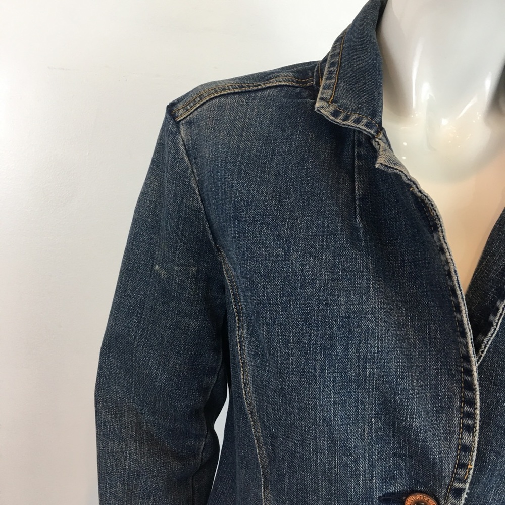 LEVI’S Blue Denim Jacket - Picture 3 of 10